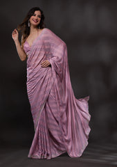 Mauve Designer Saree