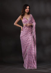 Mauve Designer Saree