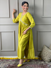 GARIMA VISCOSE CHANDERI SUIT SET