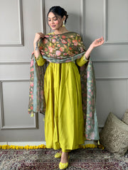 GARIMA VISCOSE CHANDERI SUIT SET