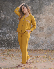 Honey Yellow Co-ord Set